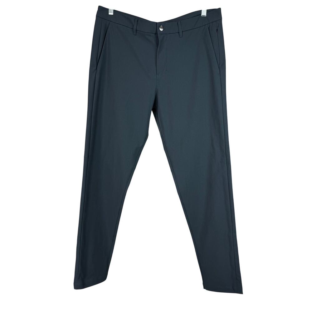Lululemon Commission Pant Slim Warpstreme Obsidian Men's Size 36 x 32 EUC